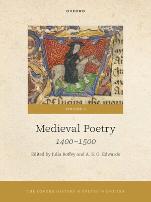 cover image of The Oxford History of Poetry in English